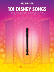 101 Disney Songs Recorder cover